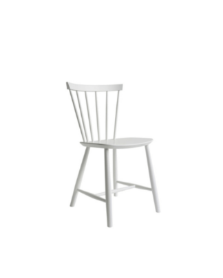 FDB Møbler J46 pinnatuoli, valkoinen