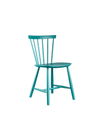 FDB Møbler J46 pinnatuoli, petrolinsininen