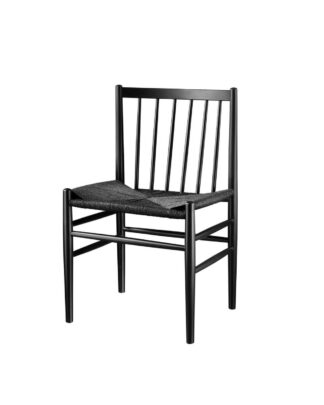 FDB Møbler J80 tuoli, musta