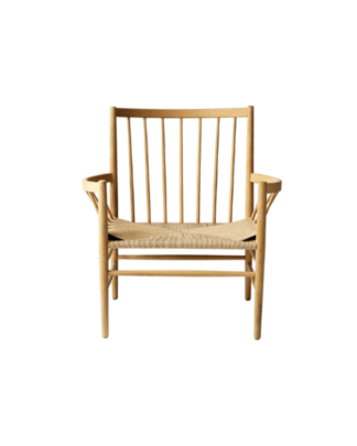 FDB Møbler J82 nojatuoli, mattalakattu tammi