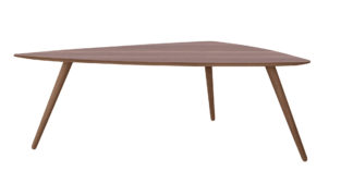 PBJ Stick Triangle sohvapöytä, pähkinä