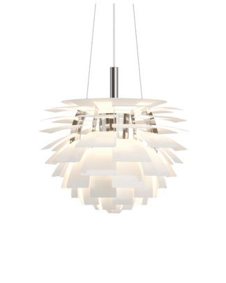 Louis Poulsen PH Artichoke "Artisokka" valaisin, valkoinen