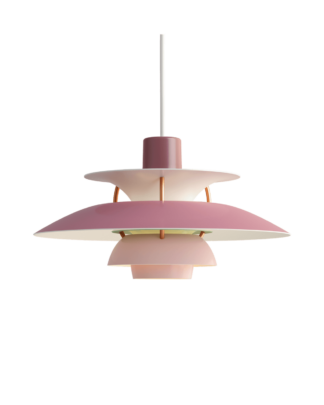 Louis Poulsen PH 5 Mini valaisin Vaaleanpunaisen sävyt