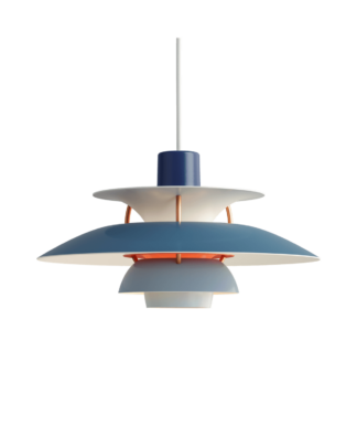 Louis Poulsen PH 5 Mini valaisin Sinisen sävyt