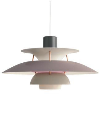 Louis Poulsen PH 5 valaisin Harmaan sävyt