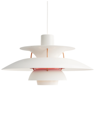 Louis Poulsen PH 5 valaisin Valkoinen Modern