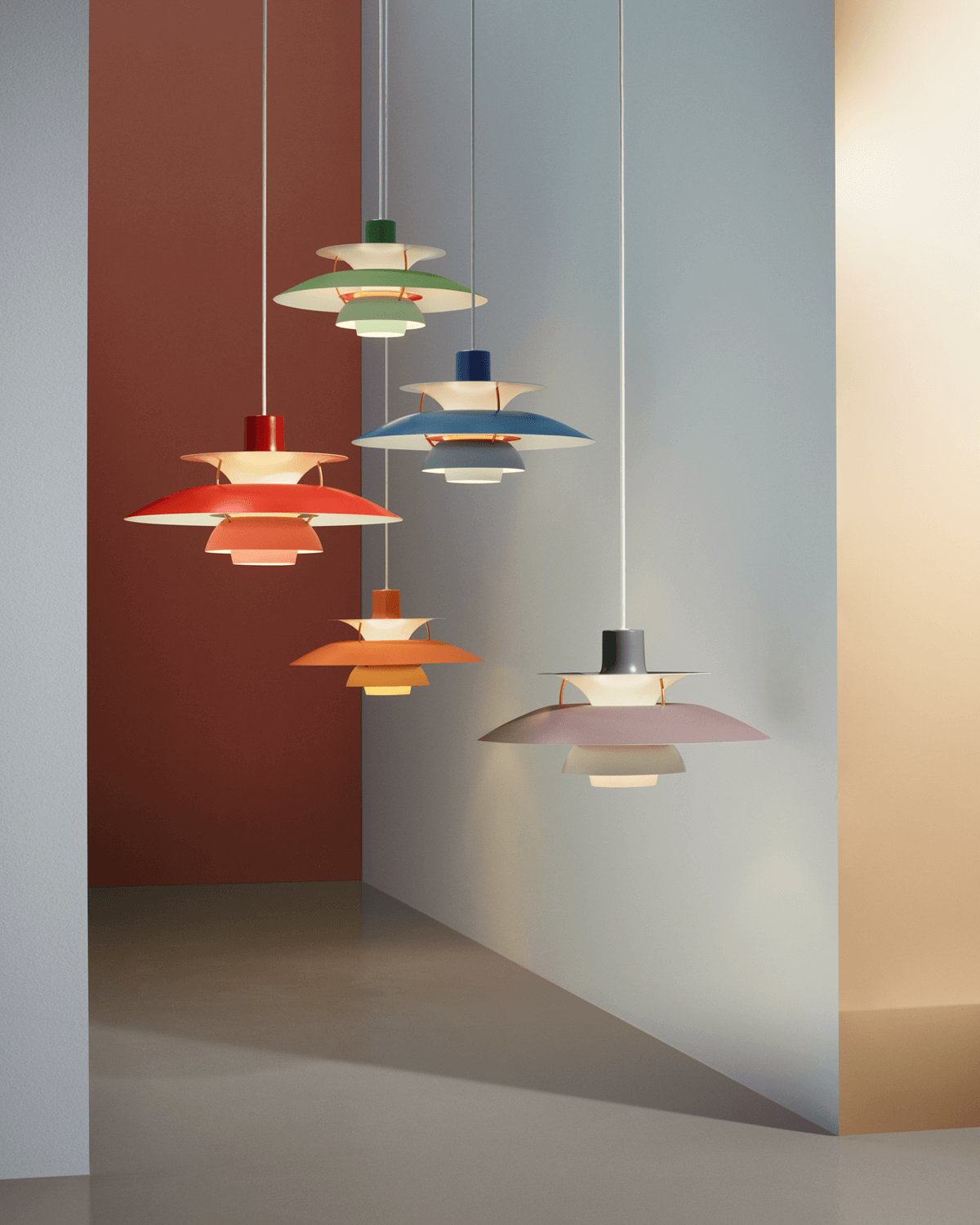 Louis Poulsen PH 5 valaisin Vihreän sävyt - Image 2