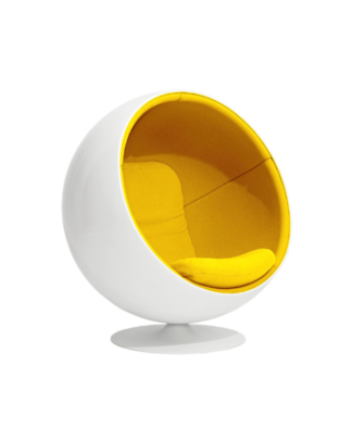 Eero Aarnio Originals Pallotuoli, keltainen