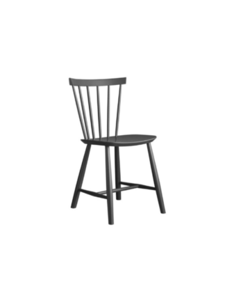 FDB Møbler J46 pinnatuoli, tummanharmaa