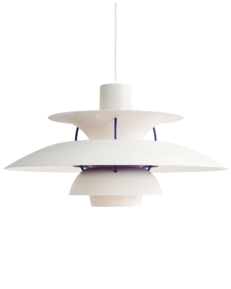 Louis Poulsen PH 5 valaisin Valkoinen Classic