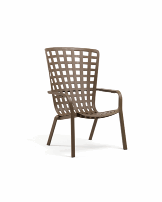 Nardi Outdoor Folio ulkokaluste lepotuoli, tabacco