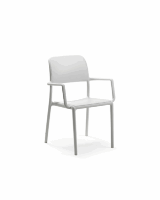 Nardi Outdoor Riva ulkokaluste tuoli, valkoinen