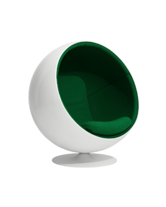 Eero Aarnio Originals Pallotuoli, tummanvihreä