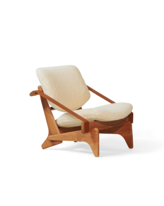 Jumbo lepotuoli by Olof Ottelin tammi / villakangas