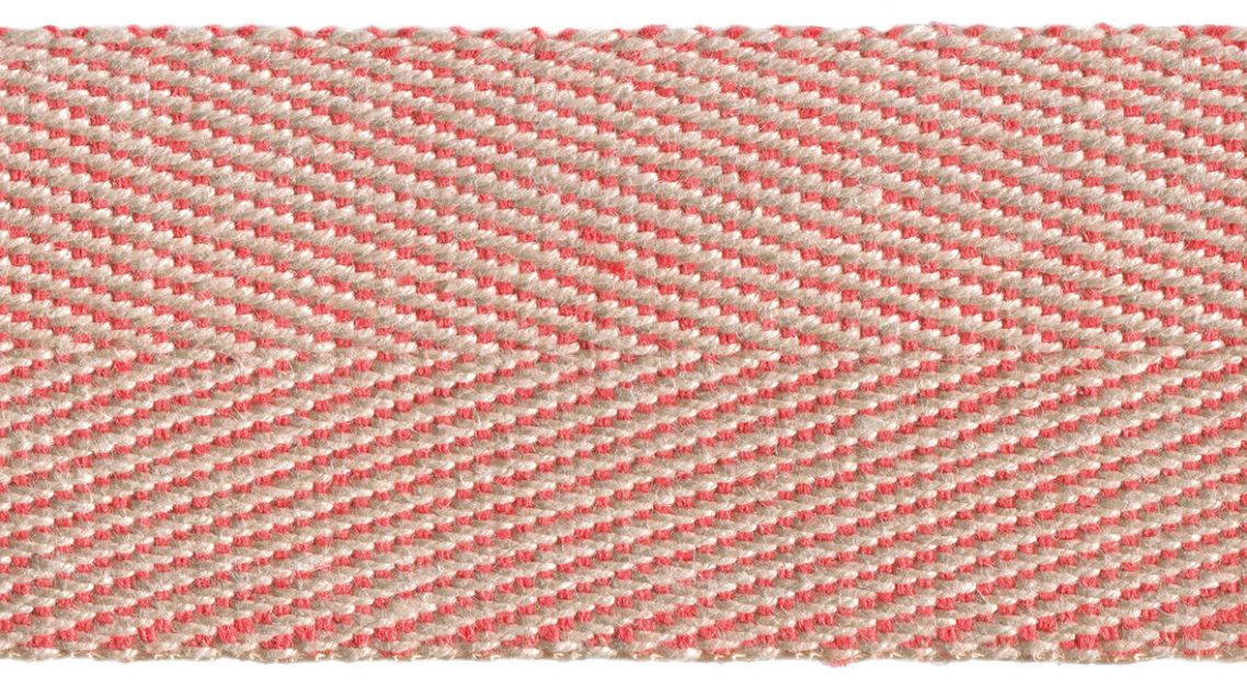 Artek tuoli 611 koivu, luonnonvärinen/punainen satulavyö - Image 2