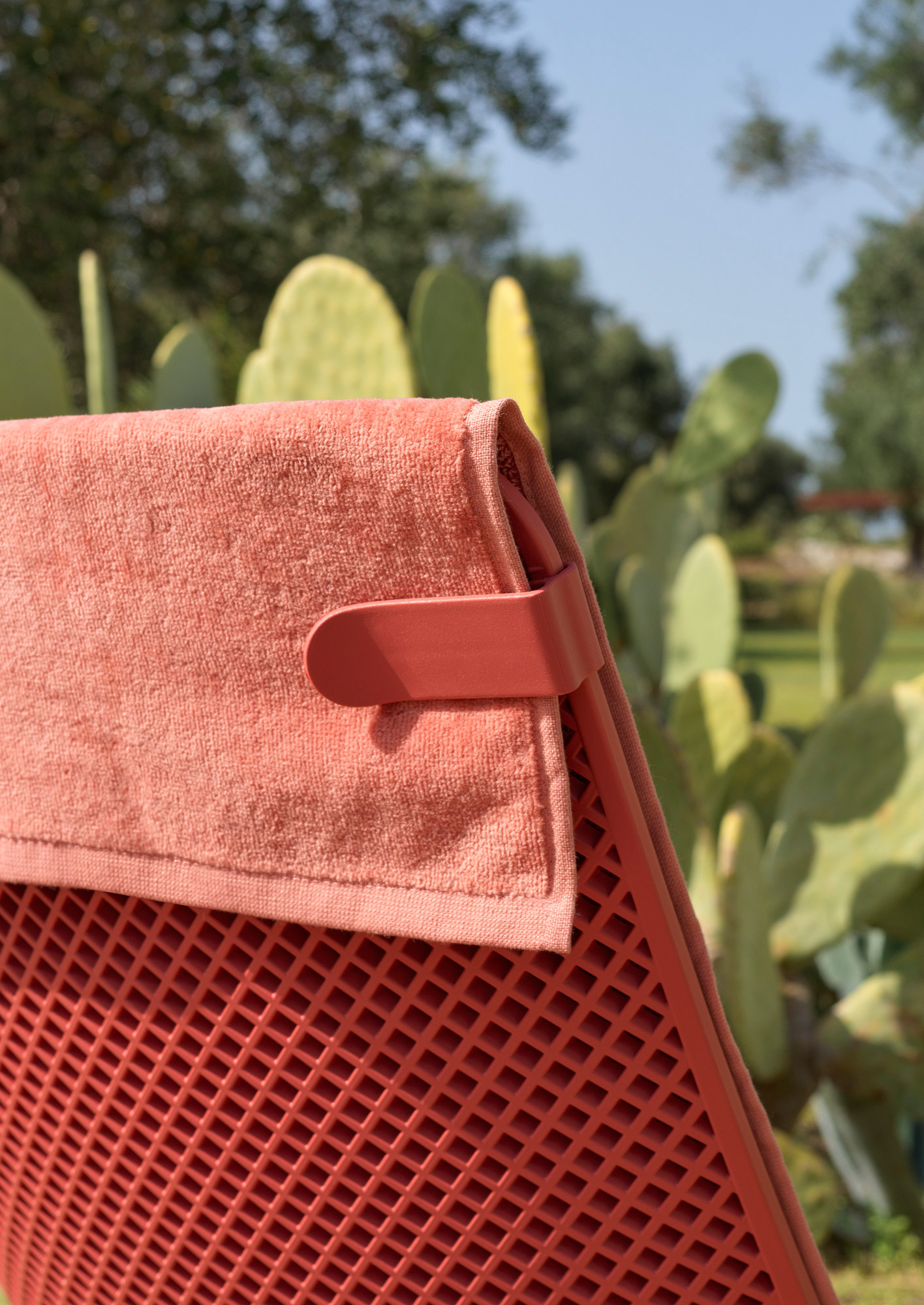 Nardi Outdoor Net Lounge ulkokaluste tuoli, corallo - Image 4