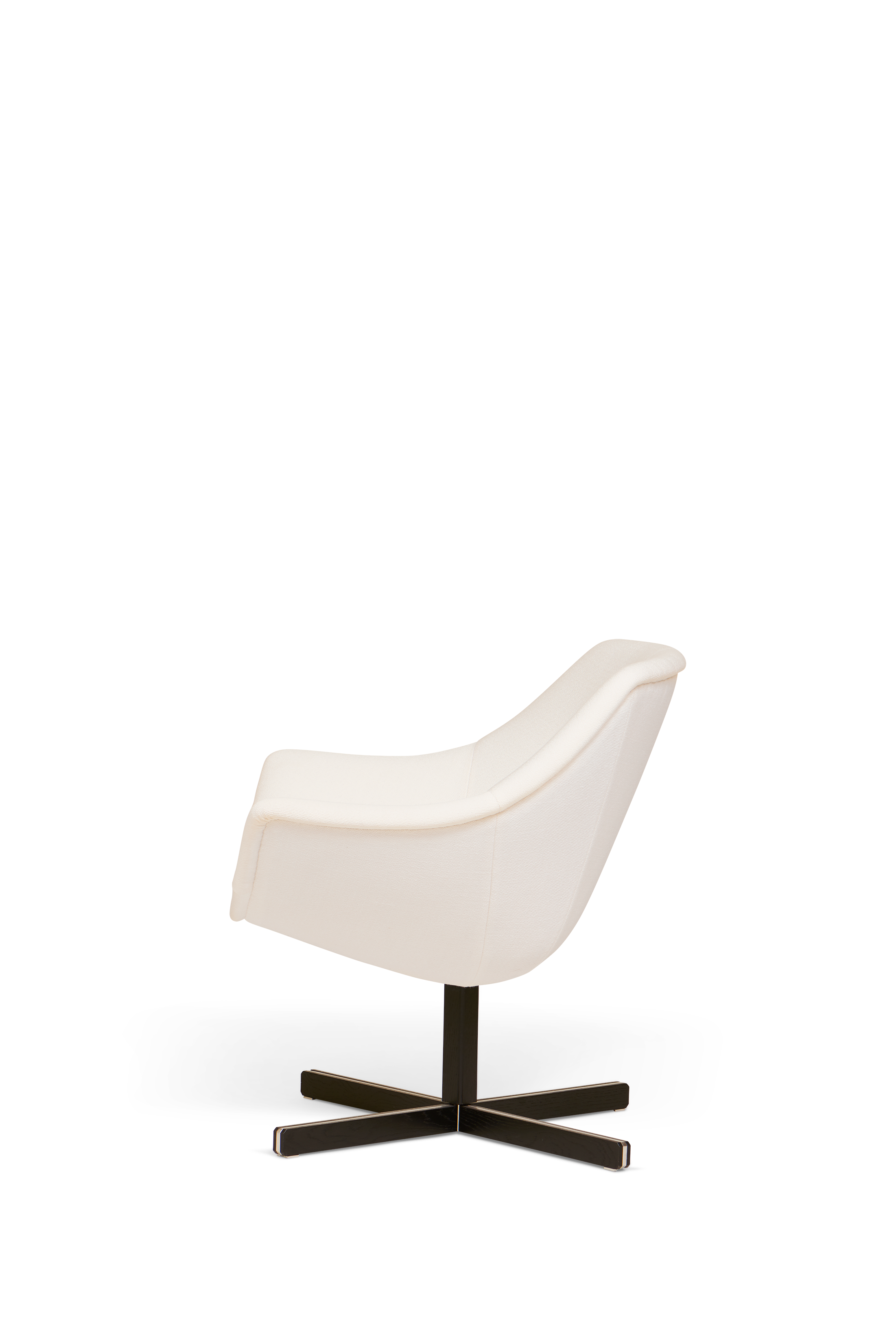 Mandariini tuoli musta tammijalka, Vidar kangas - Image 2