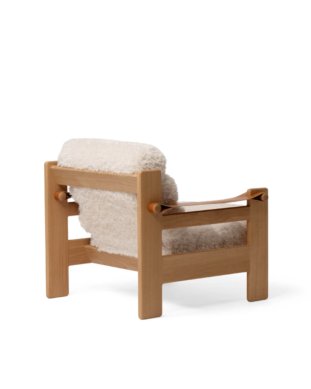 Rento nojatuoli Doodle kangas valkoinen - Image 2