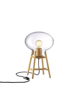 FDB Møbler U4 Hiti pöytävalaisin, tammi, kirkas