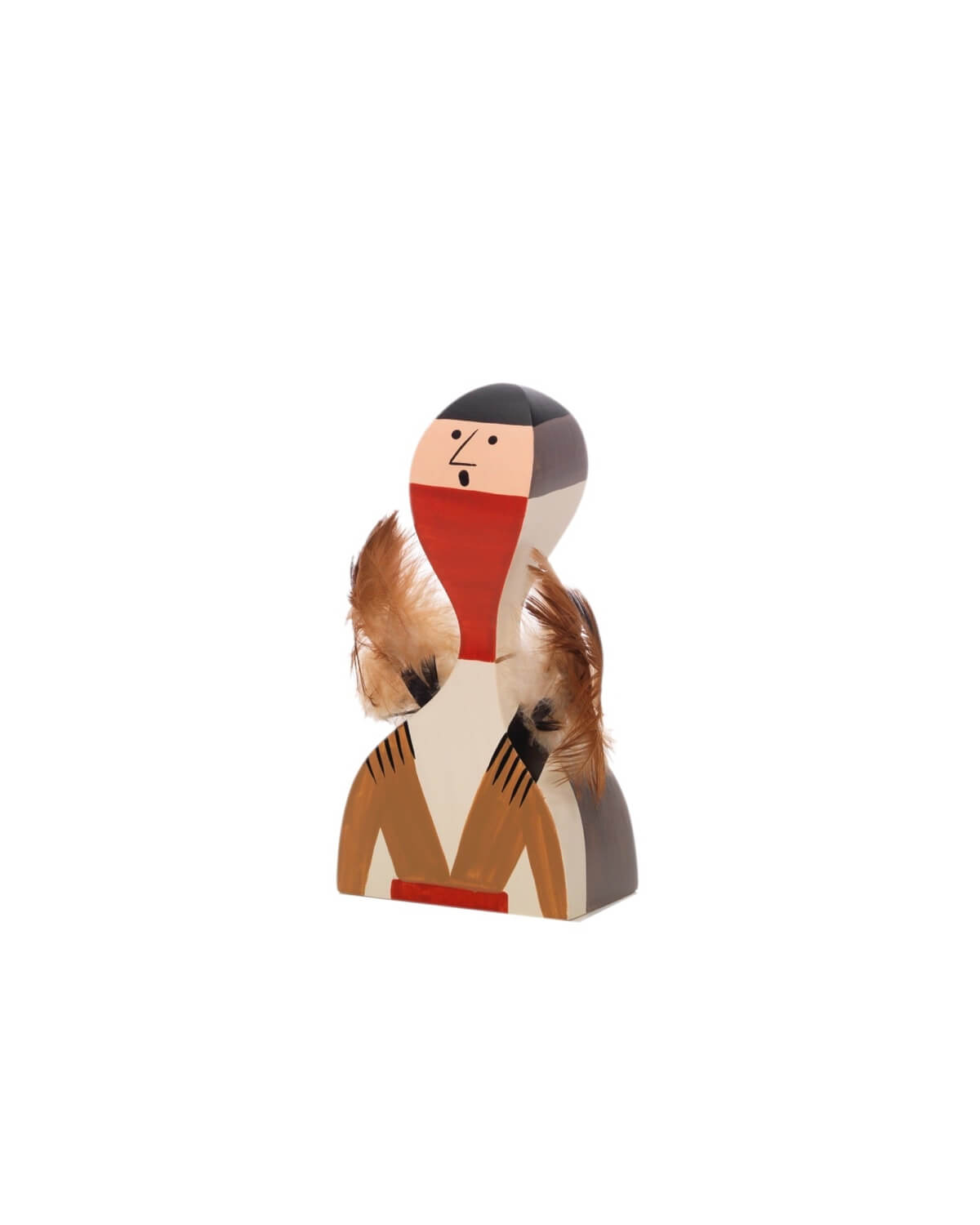 Vitra puinen nukke numero 10