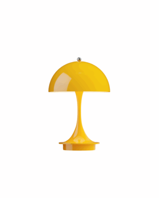 Panthella 160 Portable V3 ladattava pöytävalaisin, keltainen