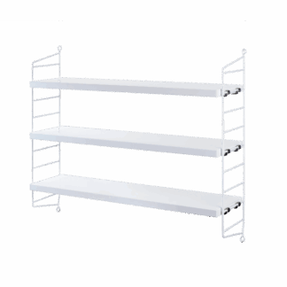 String Furniture Pocket hylly, valkoinen