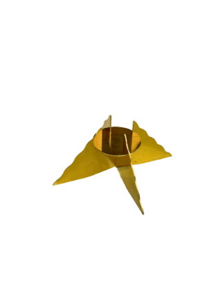 Harmaja kynttilälyhty 14cm, messinki