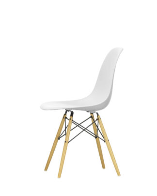 Vitra Eames DSW RE tuolit 4 kpl, cotton white, vaahterajalat